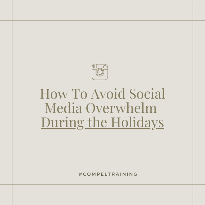 Do you ever feel overwhelmed by the idea of building your social platform? The commitment to post consistently, create content and try to keep up can feel like too much — especially during the holidays. Here are a few ways we can balance our social media lives this holiday season and keep the overwhelm to a minimum.