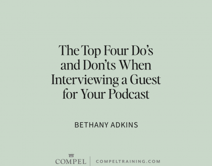 Calling all podcasters! Want to interview a guest but feeling uneasy about it? We get it. Preparing for and doing guest interviews are a ton of work. We’ve got you covered! Read on to discover the top four do’s and don’ts when interviewing a podcast guest ...