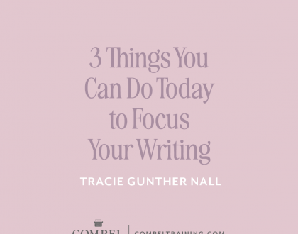 We’re writers. That means we’ll encounter times where we just can’t seem to focus. No matter what we do, we can become distracted and scattered. In time it can lead to discouragement and even fragmented writing. Don’t give up. There’s hope! Here are three simple things you can do to keep yourself focused in your writing.