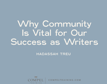 Here at COMPEL, we take the idea of a community very seriously. We think it’s a vital part of our writing lives. It’s important to surround yourselves with other like-minded people who just get you. Here are four reasons being a part of a supportive community influences and inspires your journey as a writer …