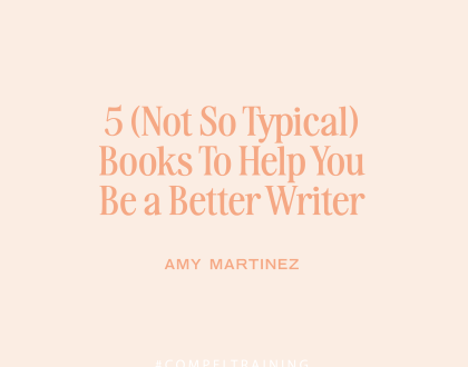 Being a better writer is something we all strive for! We want to do everything we can to write to the best of our ability. Friend, look no further because we have compiled five (not so typical) books to help you be a better faith-based writer. Yes, they are surprising but so helpful in their own way …