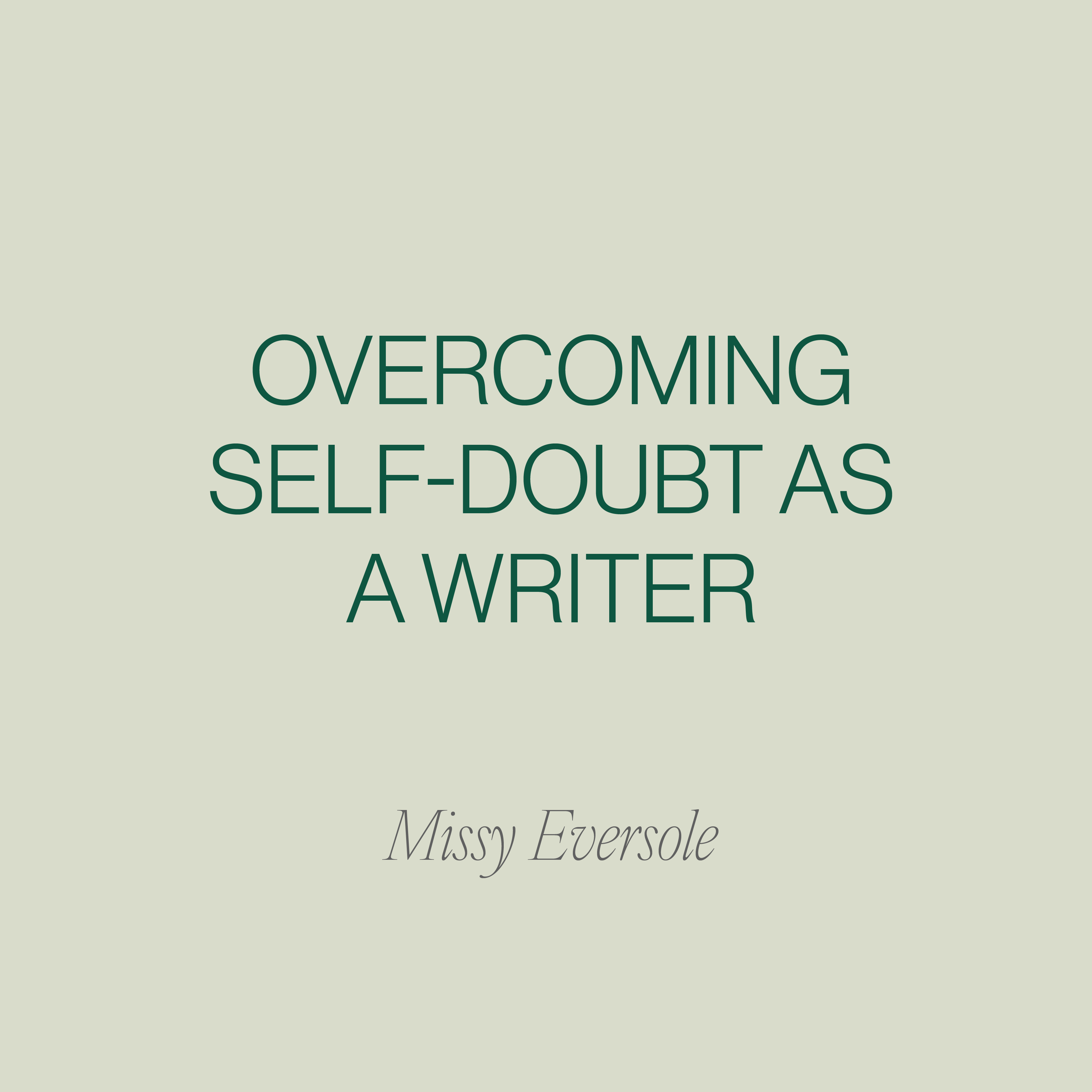 Self-doubt is a part of everyone’s writing journey. By focusing on these four steps, you can kick self-doubt to the curb and get back on track with your writing. Remember: God called you to write, and He is there for you!
