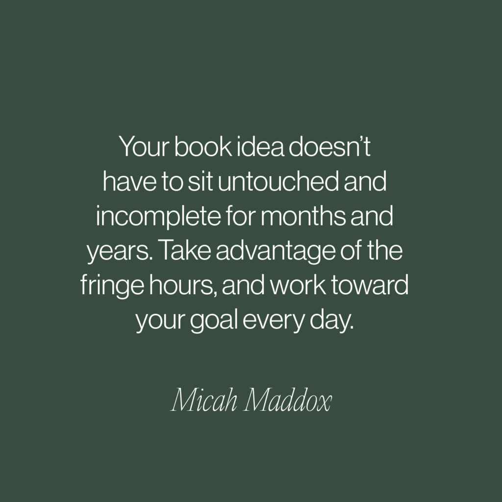 Do you want to write a book, but you don’t seem to have any time? The ideas are there, but you don’t have a second to spare … Look no further, friends! Click below to learn more about how to make the time actually to write that book you’ve been dreaming about.