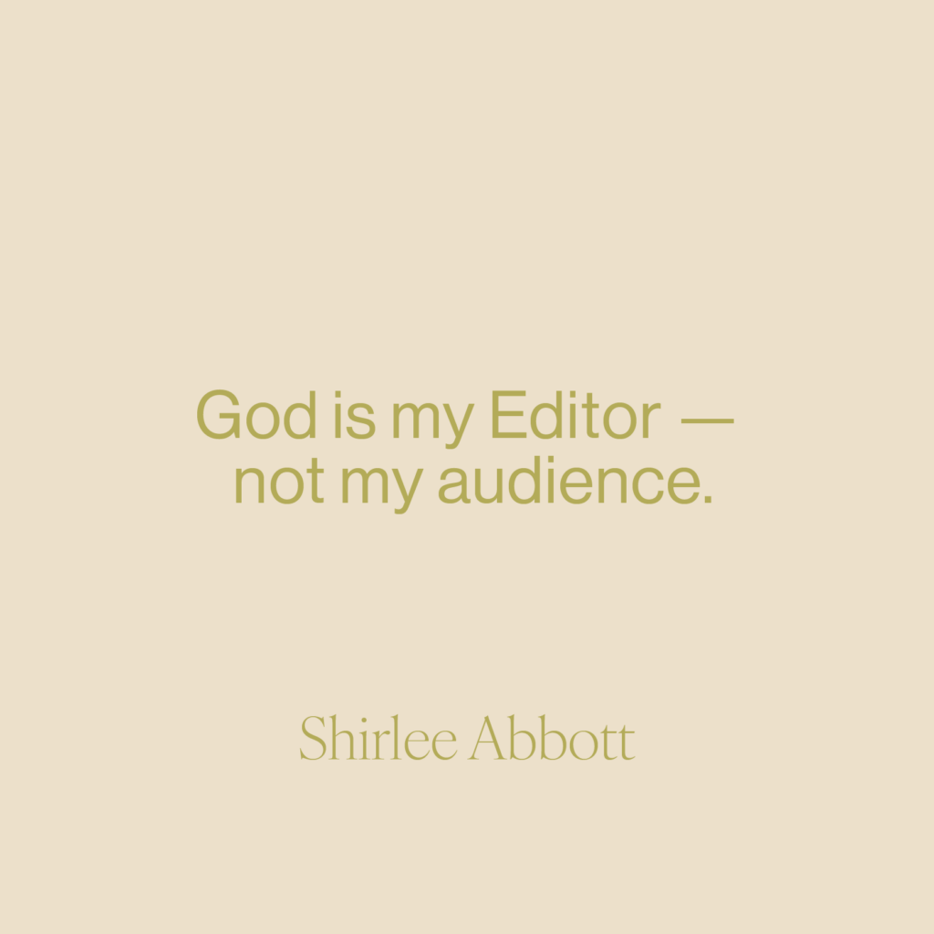 Writing is hard! We have to think, write, and then, after all that, we have to edit and proofread and edit some more. But what if we told you God is your one true Editor?