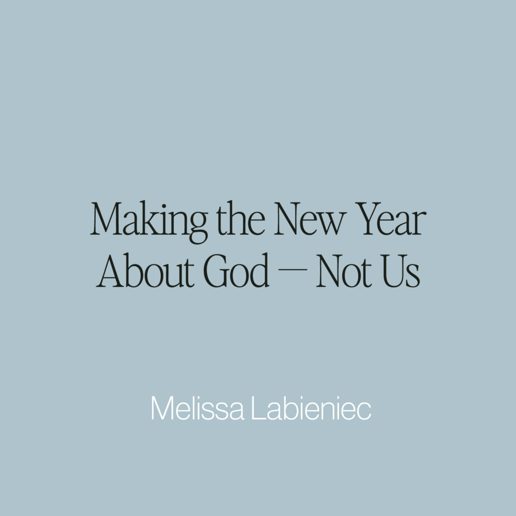 The new year is upon us once again. Before we start sprinting to random (even selfish) goals, let’s think for a moment about what those goals should be. Read more to find out the three steps you can implement to make your new year goals are all about Him and not you.