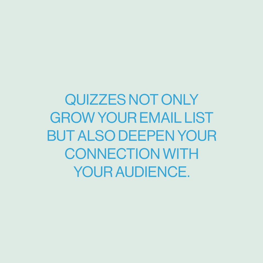 Want to grow your email list, but you've exhausted all the ways you know how? We have you covered, friend. Here is an effective and creative strategy to move forward in growing your list using quizzes! And? It is easier than you think …