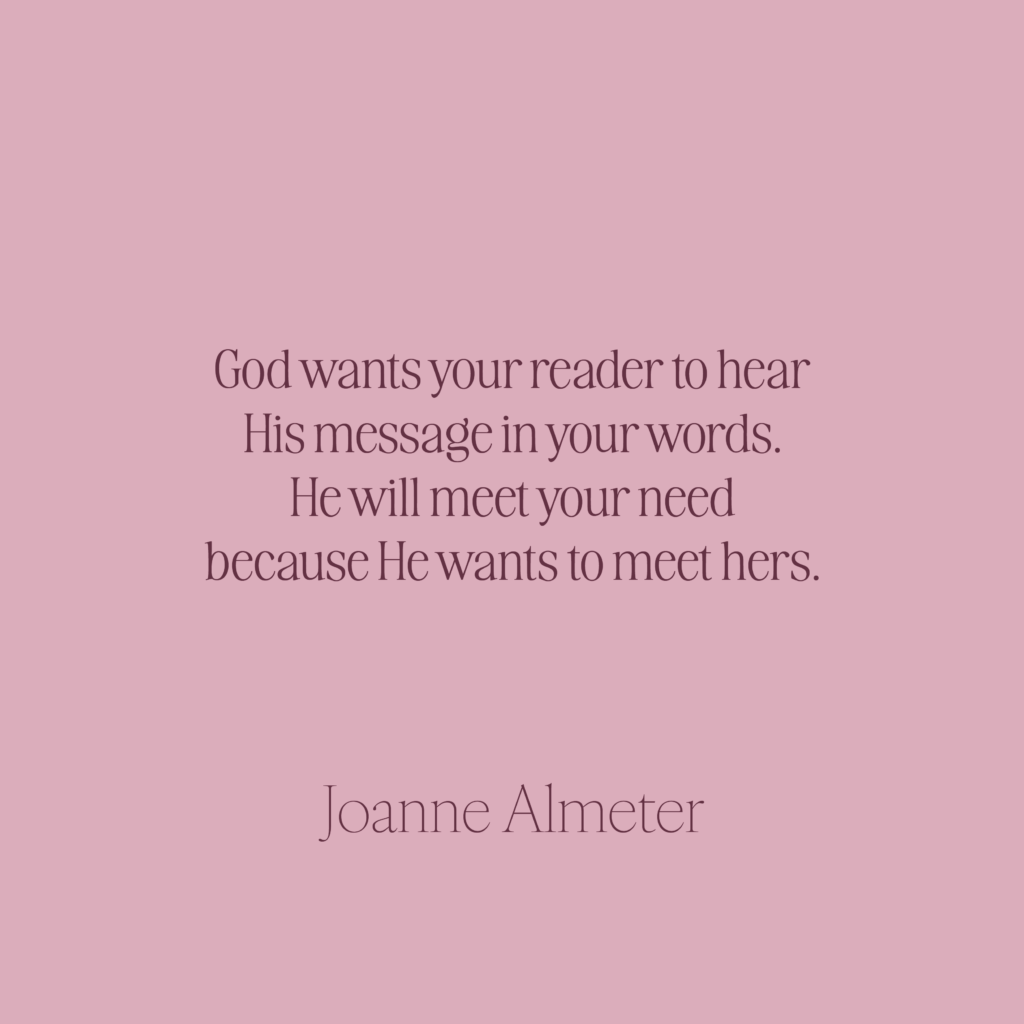 When we write, we invite the Lord in and ask Him to pour Himself out to the reader in each and every word. But did you know that God wants to be a part of the editing process too? Here are six ways you can sense the presence of God in your editing so your story and message always meet the needs of your reader.