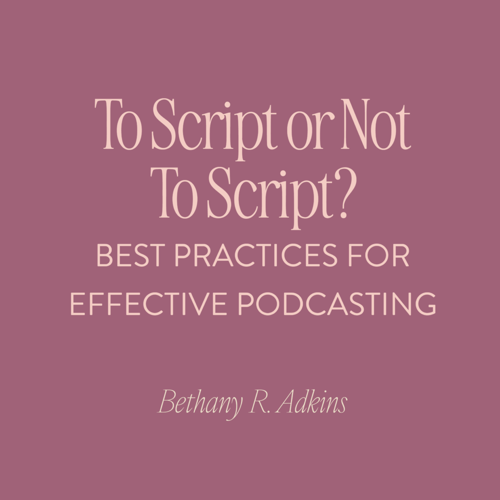 In podcasting, planning is everything! You will feel more confident and your listeners will thank you. Here are a few tips from a podcaster to fine-tune your craft and make the most out of your unique voice!