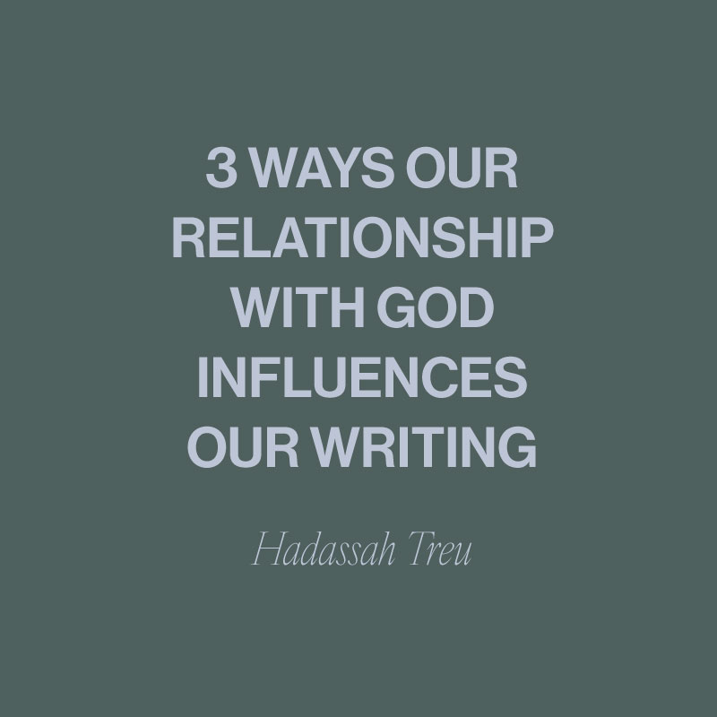 So you might be a good writer, but did you know your relationship with God can change your writing from just great to impactful? Yes, friend, it matters! Here are three ways our ongoing relationship with God influences the words we write …
