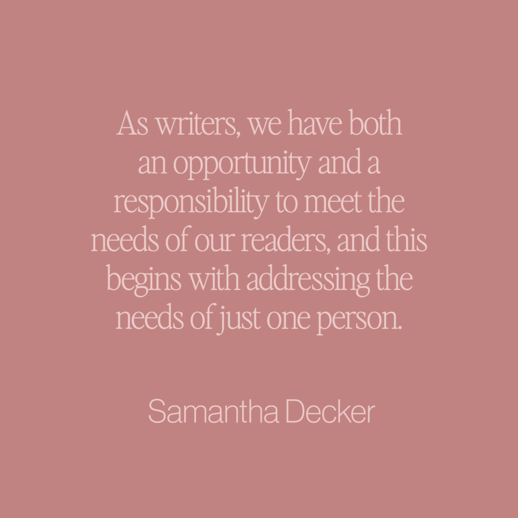 By now, you’ve probably heard the term “felt needs,” but what does that mean, and how can we figure out what our audience’s needs are? It’s no secret that great writers seem to be speaking to us as we read, but it’s not as easy as it seems. Here’s how …