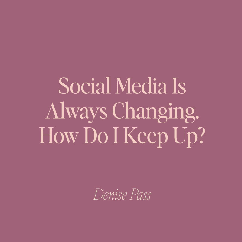 Social media is always changing. How do we keep up? It’s simple: We don’t. If you’re tired of chasing trends, figuring algorithms, and facing the pressure to “keep up,” this post offers a better way. Here are four grounding practices to help you stay present, purposeful, and balanced on social media without becoming a slave to it.