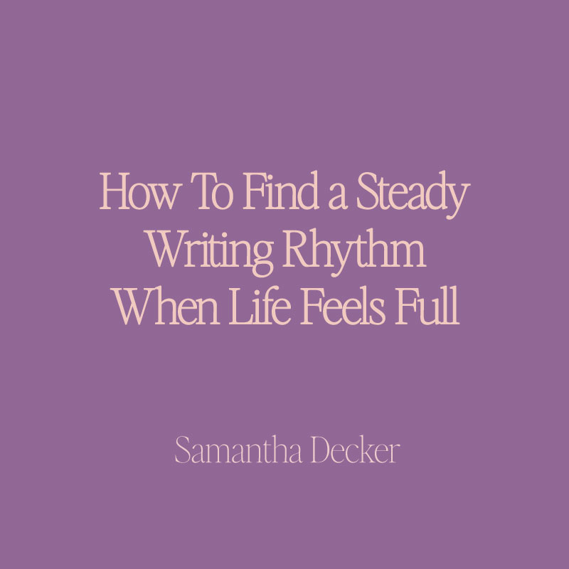 No time to write? The solution isn’t more hours in the day. It’s learning how to prioritize time. Find out how to carve out margin for God, cultivate a faithful writing rhythm, and respond to His leading, even in the busiest seasons. Here are five practical ways to make your writing flow without becoming overwhelmed.