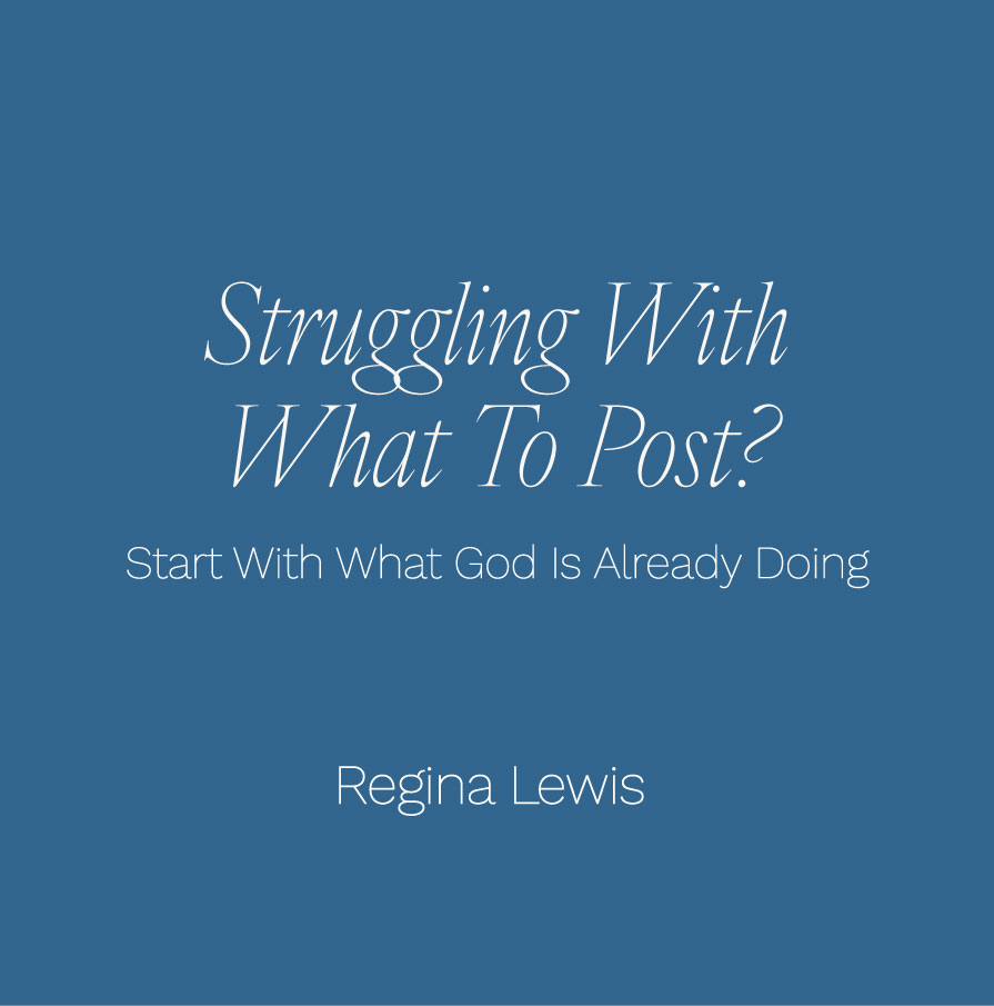 Staring at the blinking cursor and feeling stuck? It’s not that you have nothing to say. It’s that you’re overlooking what God is already doing in and through you. When inspiration is lacking, the ideas might be closer than you think …