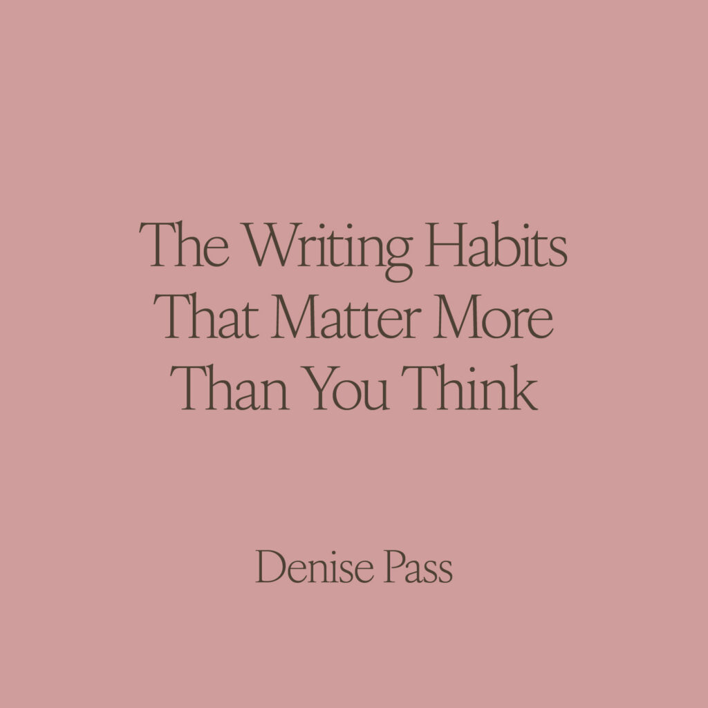 Ever find yourself waiting for the perfect writing conditions? Discover how simple, daily habits can sustain your writing journey even when inspiration feels scarce. Read Denise Pass' latest post, “The Writing Habits That Matter More Than You Think,” on the COMPEL Pro blog today!